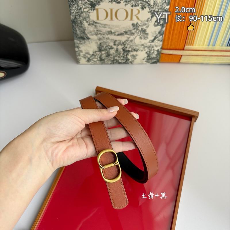 Dior belt 20mmX90-115cm 8L47
